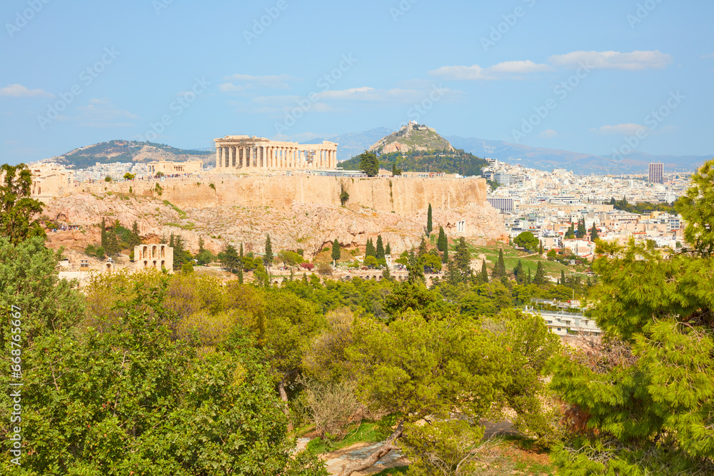 Naklejka premium Athen ist die Hauptstadt von Griechenland.