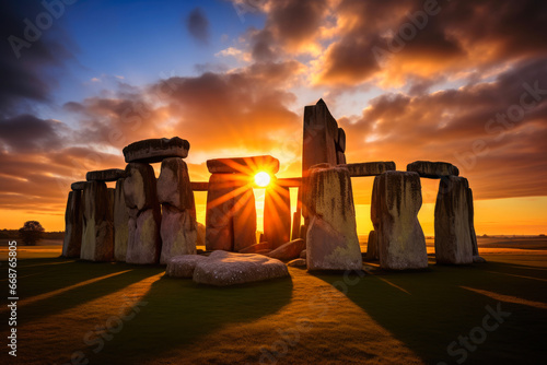 Morning Splendor at Stonehenge