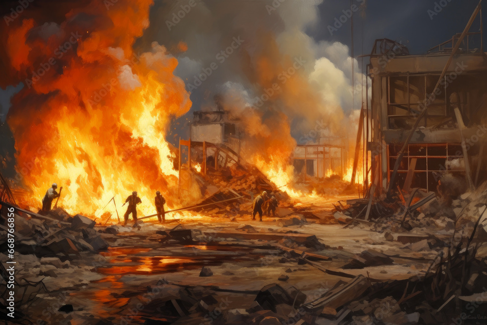Unprecedented Tragedy: Factory Fire