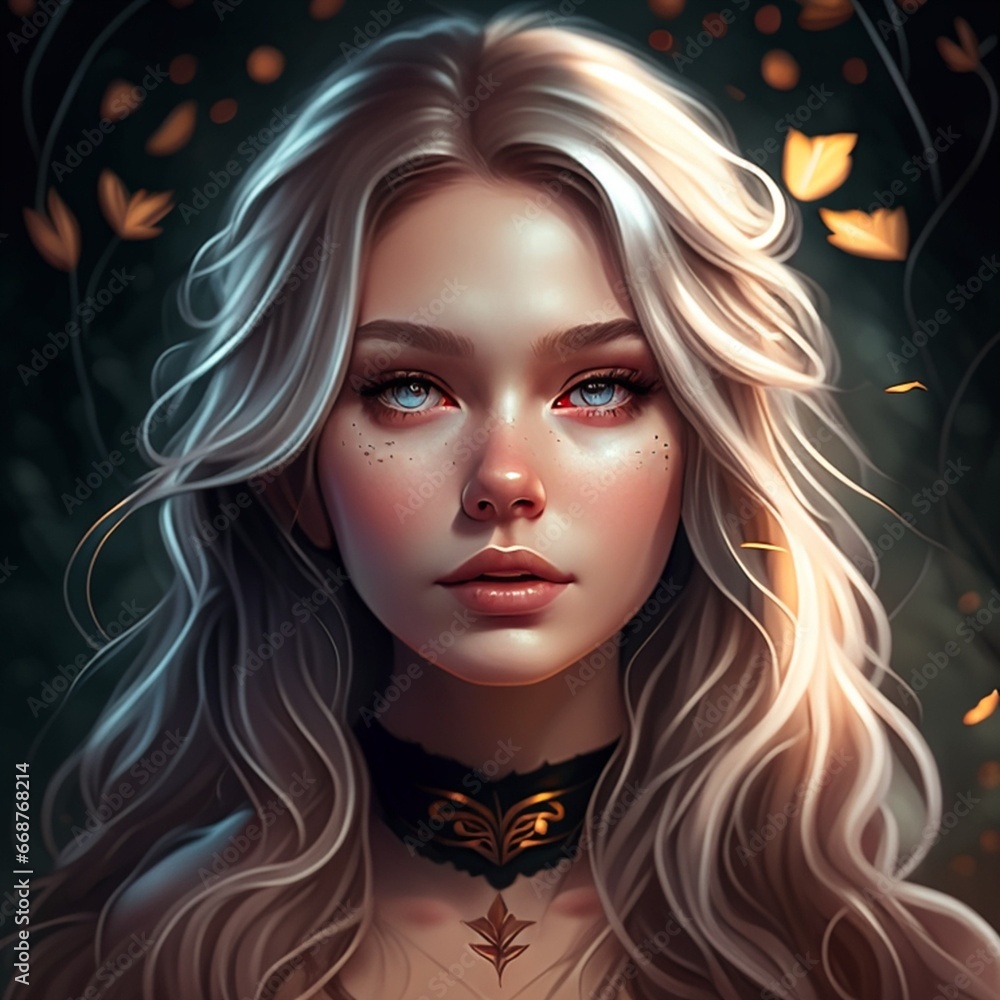 Obraz premium portrait of a woman