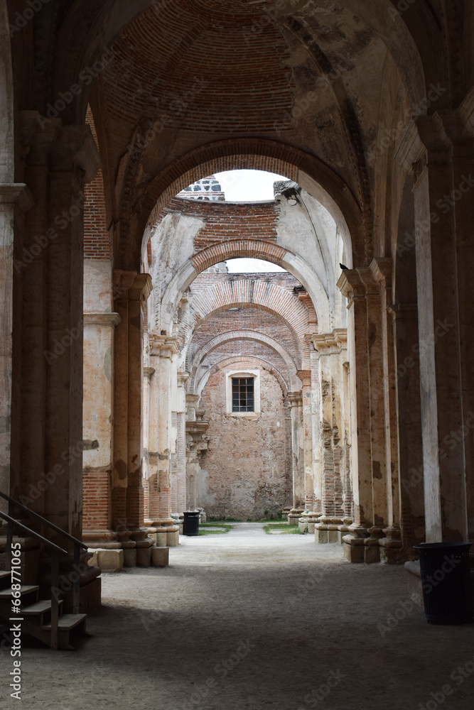 Ruinas de la Catedral de San Jose. Antigua Guatemala.