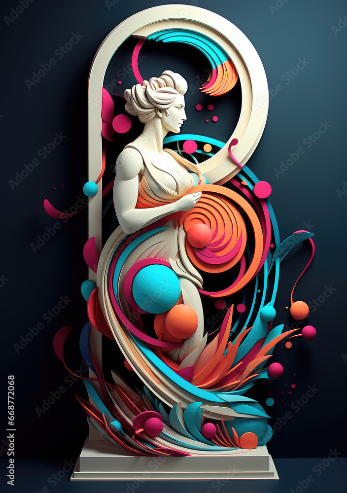 An Odyssey of Abstract Sculpture Through Generative AI, Bridging Etherial Dimensions and Tangible Realms An Odyssey of Abstract Sculpture Through Generative AI, Bridging Etherial Dimensions and Tangible Realms