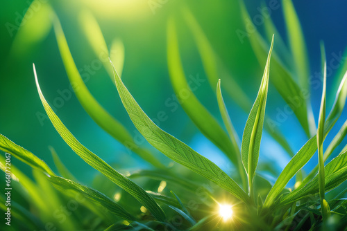 green grass background