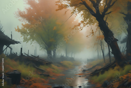autumn in the forest