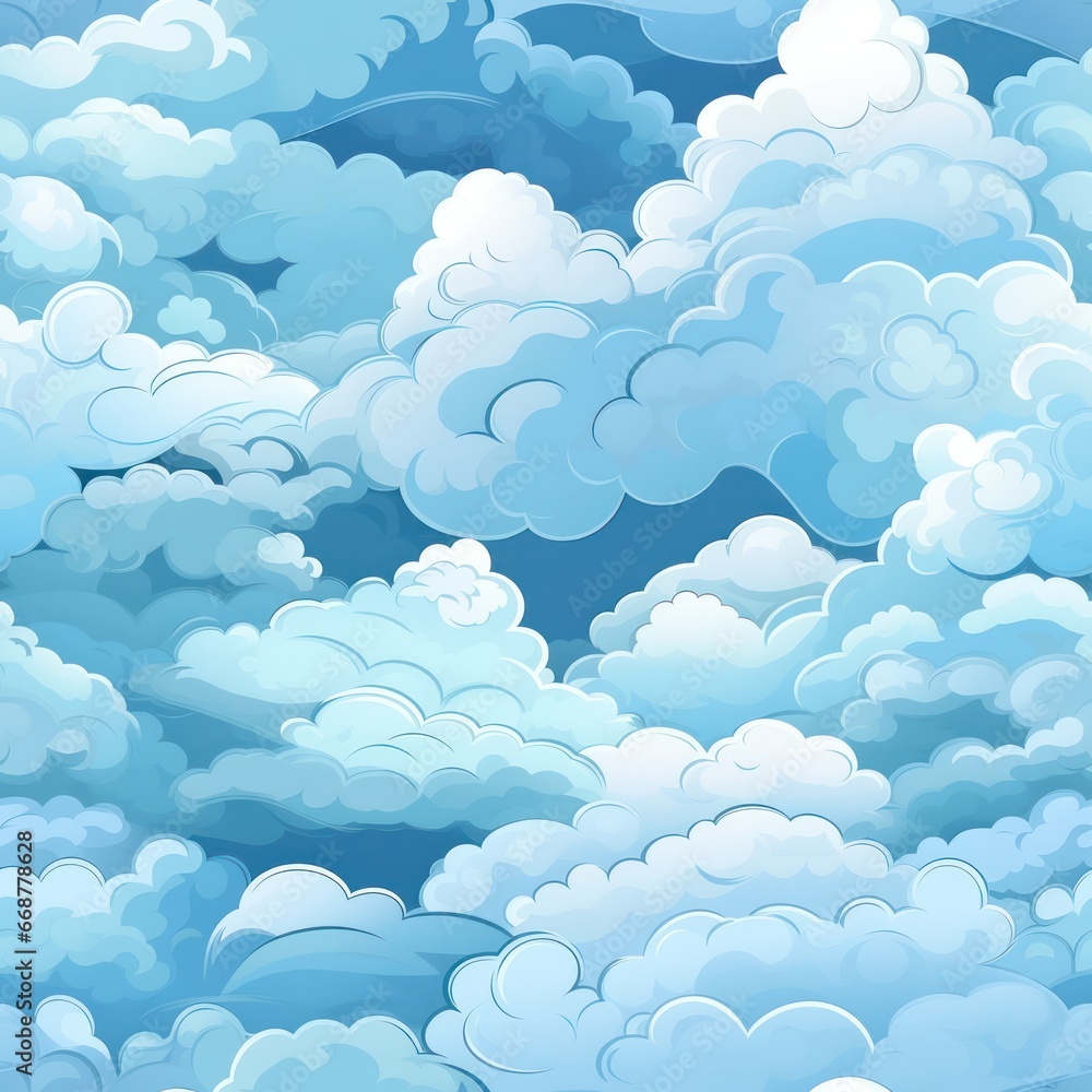 Create seamless tilable patterns of cloud textures for video game level design. Create seamless tilable patterns of cloud textures for video game level design.