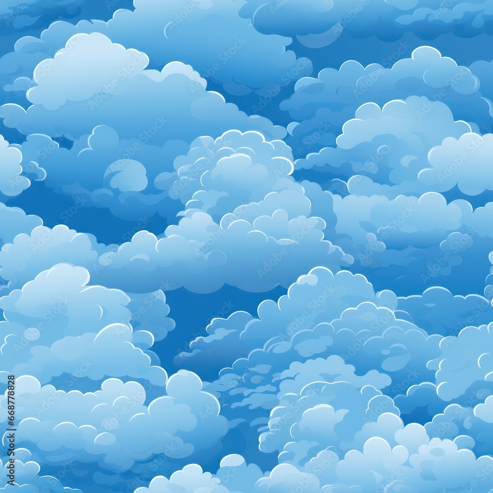 Seamlessly Tilable Cloud Pattern for Virtual Settings Seamlessly Tilable Cloud Pattern for Virtual Settings