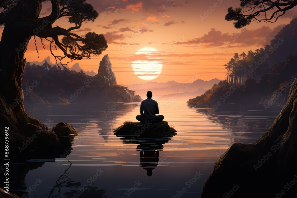 Capturing Calm: Exploring the Benefits of Meditation & Mindfulness.