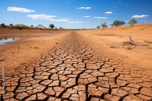 Agriculture and Water Supply Suffer from Drought's Impact.
