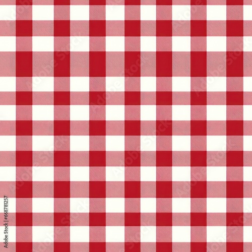 Gingham Apron Pattern - Seamless & Repeatable