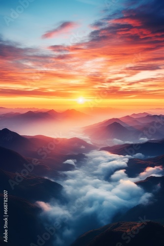 Mountain Sunrise Inspires