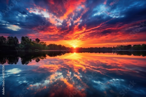 Sunrise Reigns on Water © Morphart