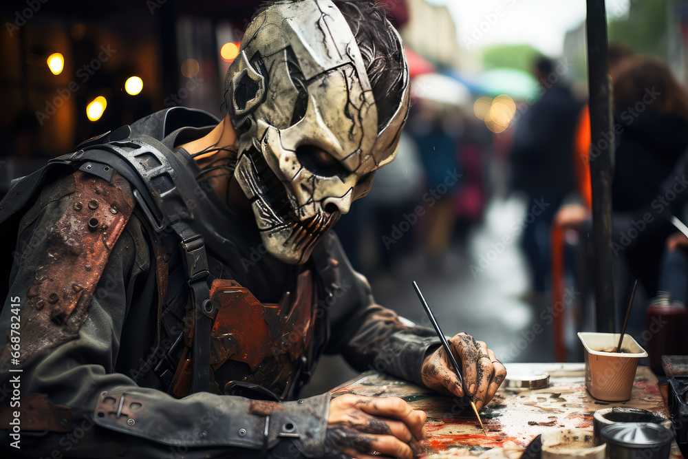 An AI Robot's Journey into the Realm of Artistic Endeavors - Generative AI An AI Robot's Journey into the Realm of Artistic Endeavors - Generative AI