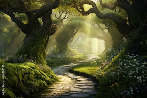 Tranquil Trails of Nature © Morphart