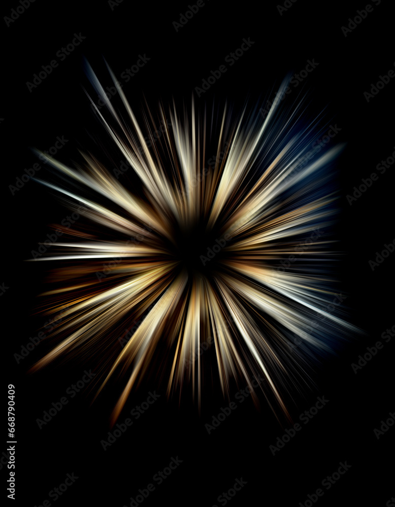 Fototapeta premium Abstract circular speed concept