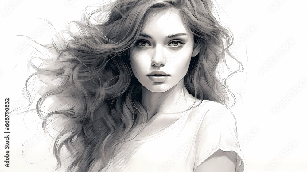 beautiful woman illustration
beautiful woman illustration