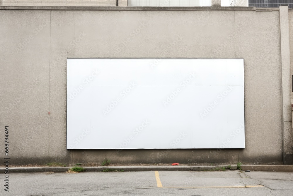 blank sign on a building door Generative AI blank sign on a building door Generative AI