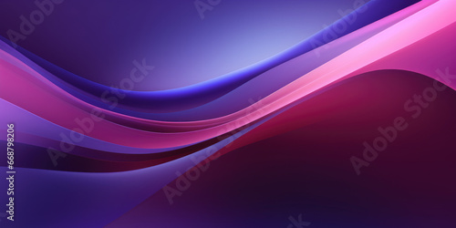 Dynamic Purple Banner, Poster Template