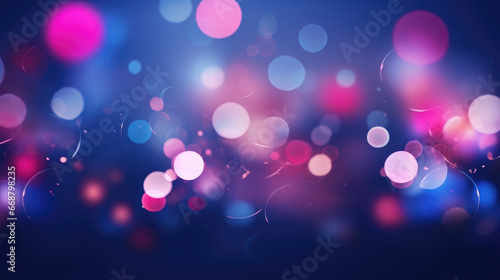 New Year s Eve  Dark Blue and Pink Abstract Background