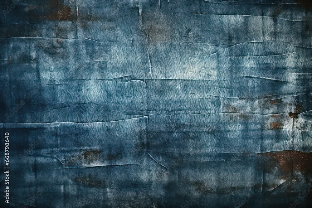 Worn and faded denim jeans fabric textured background. Worn and faded denim jeans fabric textured background.