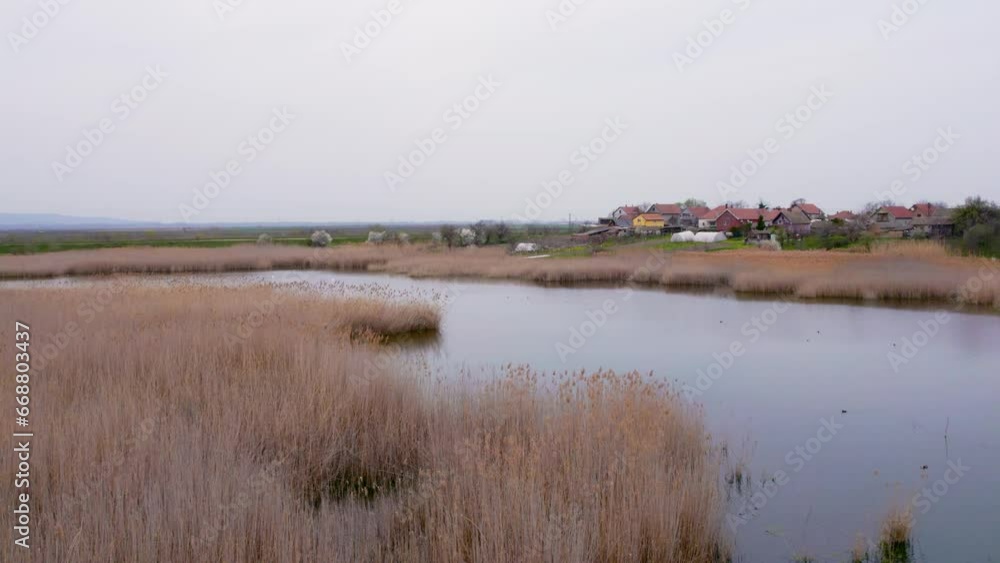 This captivating video provides a unique perspective, allowing you to behold the lake's winding beauty from a bird's-eye view.