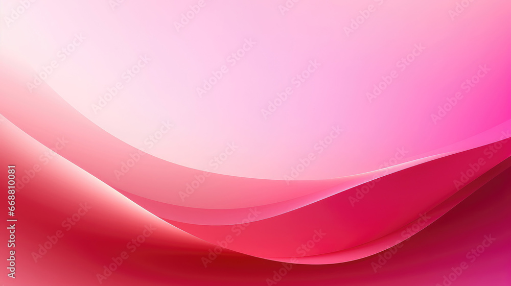 Pink gradient background with flowing shape Stock Illustration | Adobe ...