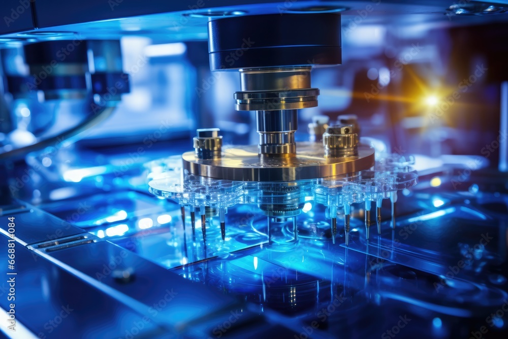 Collaboration In Lab Microscopic Discoveries, Scientific Exploration, Teamwork Collaboration In Lab Microscopic Discoveries, Scientific Exploration, Teamwork