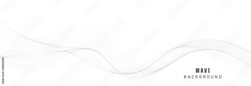 Modern Background with Black Wavy Lines. Modern Background with Black Wavy Lines.
