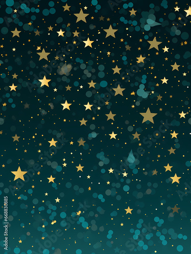 Golden stars PPT background poster wallpaper web page