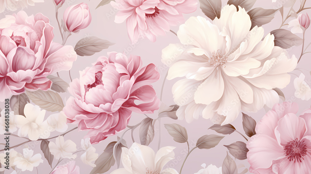 Pink flower PPT background poster wallpaper web page Pink flower PPT background poster wallpaper web page