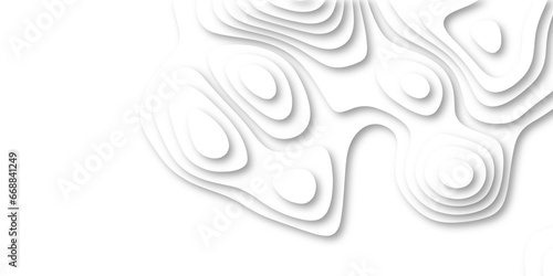 Abstract white papercut background 3d realistic design use for ads banner and advertising print design vector. 