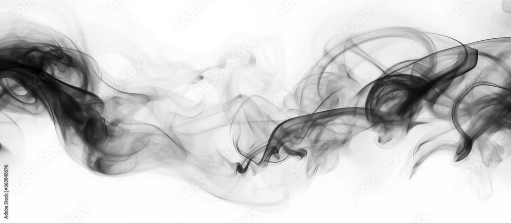 Dark smoke on transparent background. Abstract background for design. Dark smoke on transparent background. Abstract background for design.