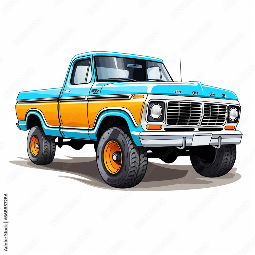 Pickup truck The perfect choice for families and businesses alike