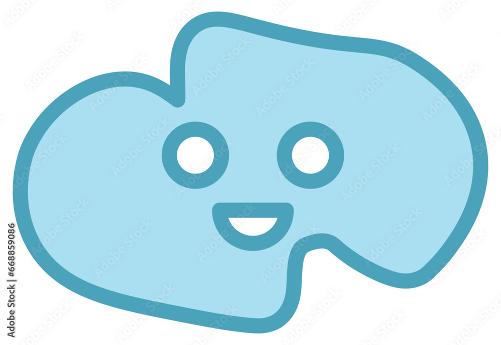 Smile shape icon. Vector illustration. Smile shape icon. Vector illustration.