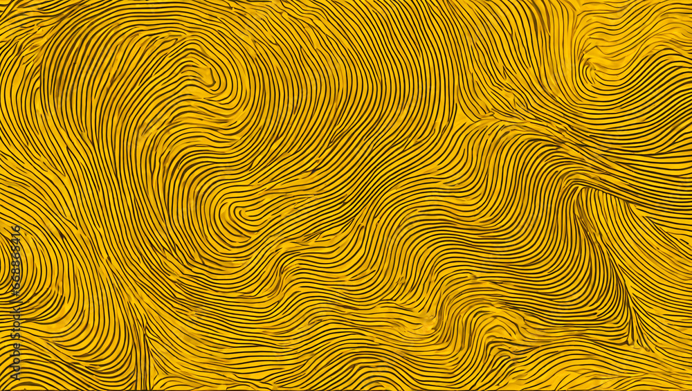 Obraz premium Abstract yellow waves