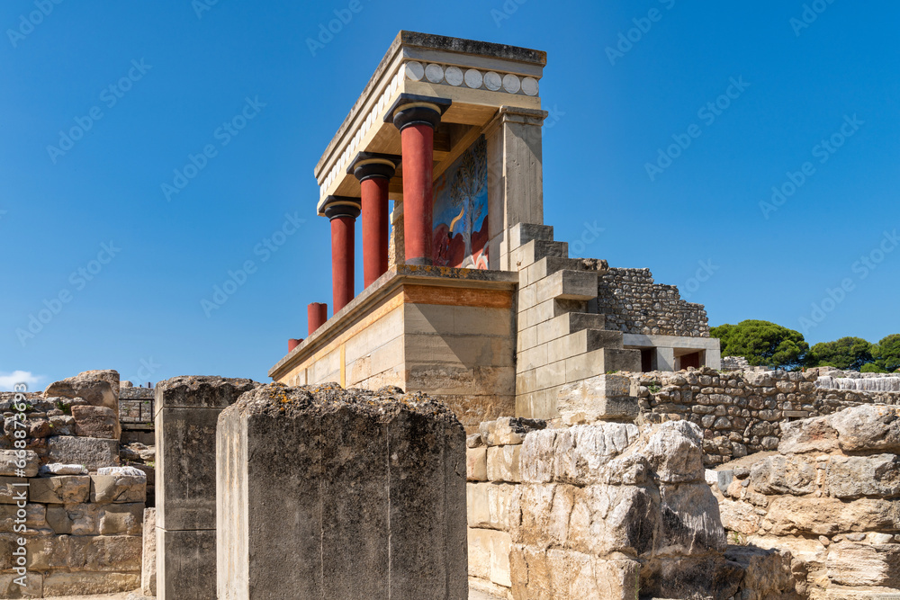 Ancient Knossos in Crete