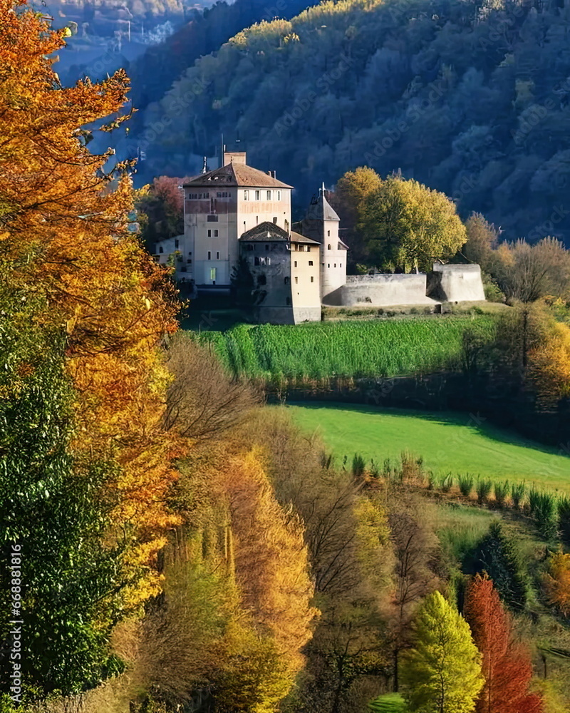 Naklejka premium Castles of Europe