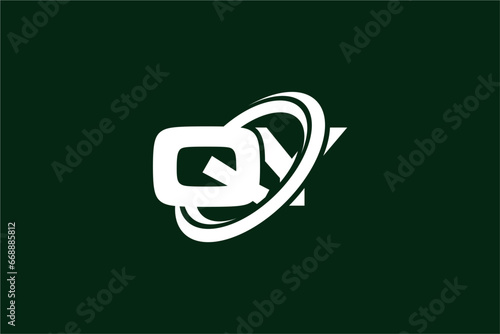 QY creative letter logo design vector icon illustration photo