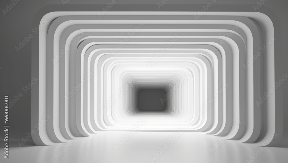 Fototapeta premium white background with abstract shape
