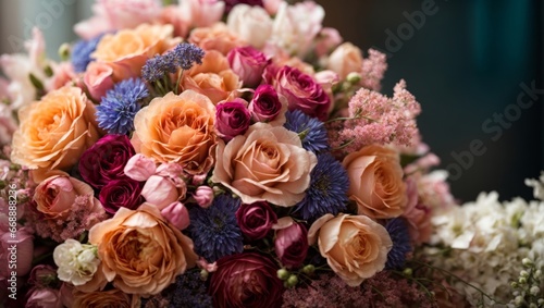 Bouquet of flowers for weddings © hassani