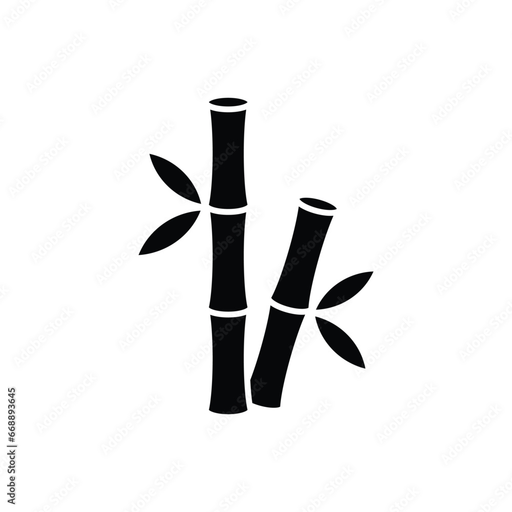 Bamboo Icon Vector Design Template Bamboo Icon Vector Design Template