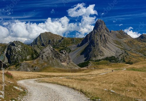Altopiano Gardetta, Rocca La Meja in the Maira Valley, in Piedmont, near Cuneo