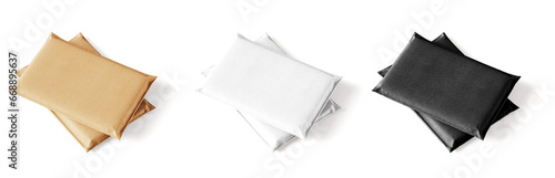  3D illustration. Mailer bag mockup isolated on white background