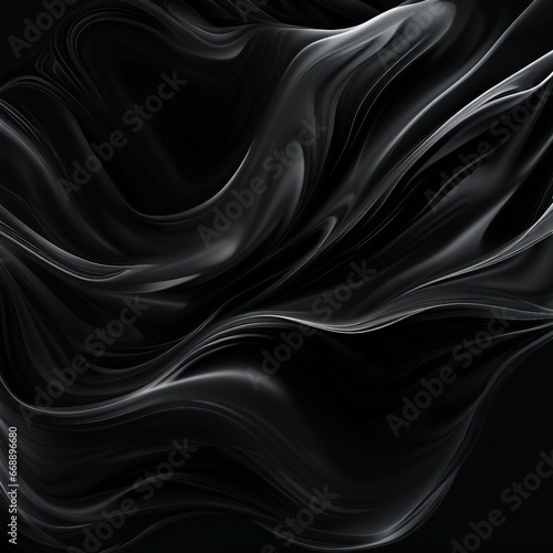 black gradation flowing illustration background