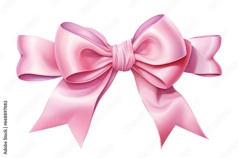 pink bow on transparent background pink bow on transparent background