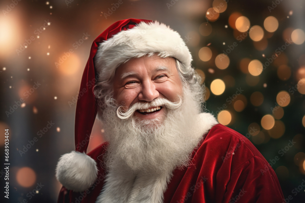 Santa's Magical Arrival: Spreading Joy and Gifts, Bringing the Spirit of Christmas to Life (AI Generated) Santa's Magical Arrival: Spreading Joy and Gifts, Bringing the Spirit of Christmas to Life (AI Generated)