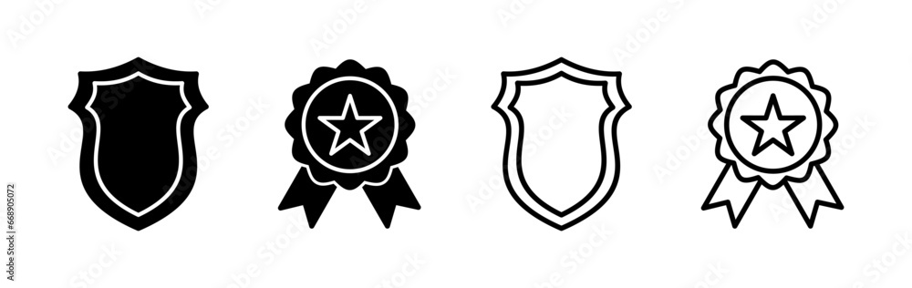 Badge icon vector. badge label icon. Stamp Icon Vector Badge icon vector. badge label icon. Stamp Icon Vector