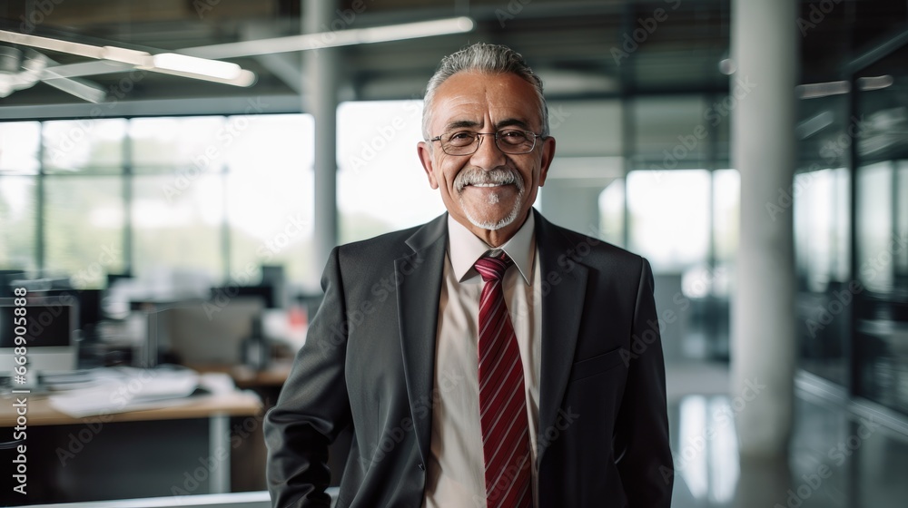 Portrait of a senior Mexican businessman Portrait of a senior Mexican businessman