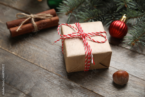 Christmas holiday gift box ...