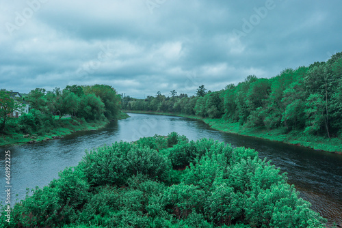 A fork in the river photo