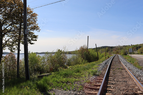 railway in the countryside